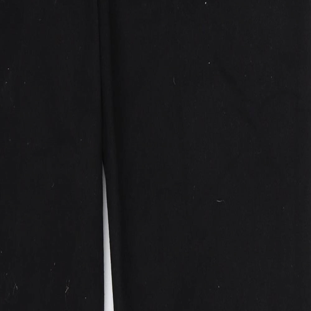 George Mens Black  Denim Straight Jeans Size 34 L31 in
