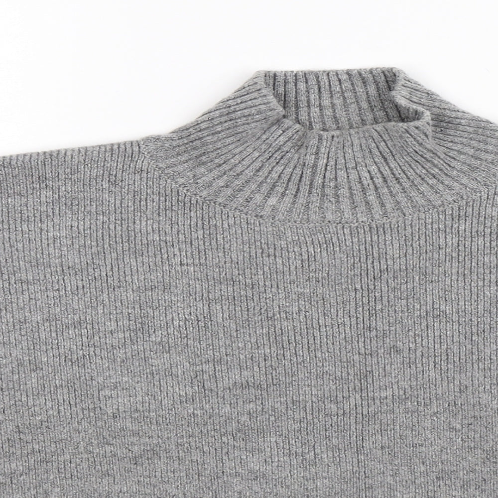 Marks and Spencer Womens Grey  Knit Pullover Jumper Size 14  - Oversized