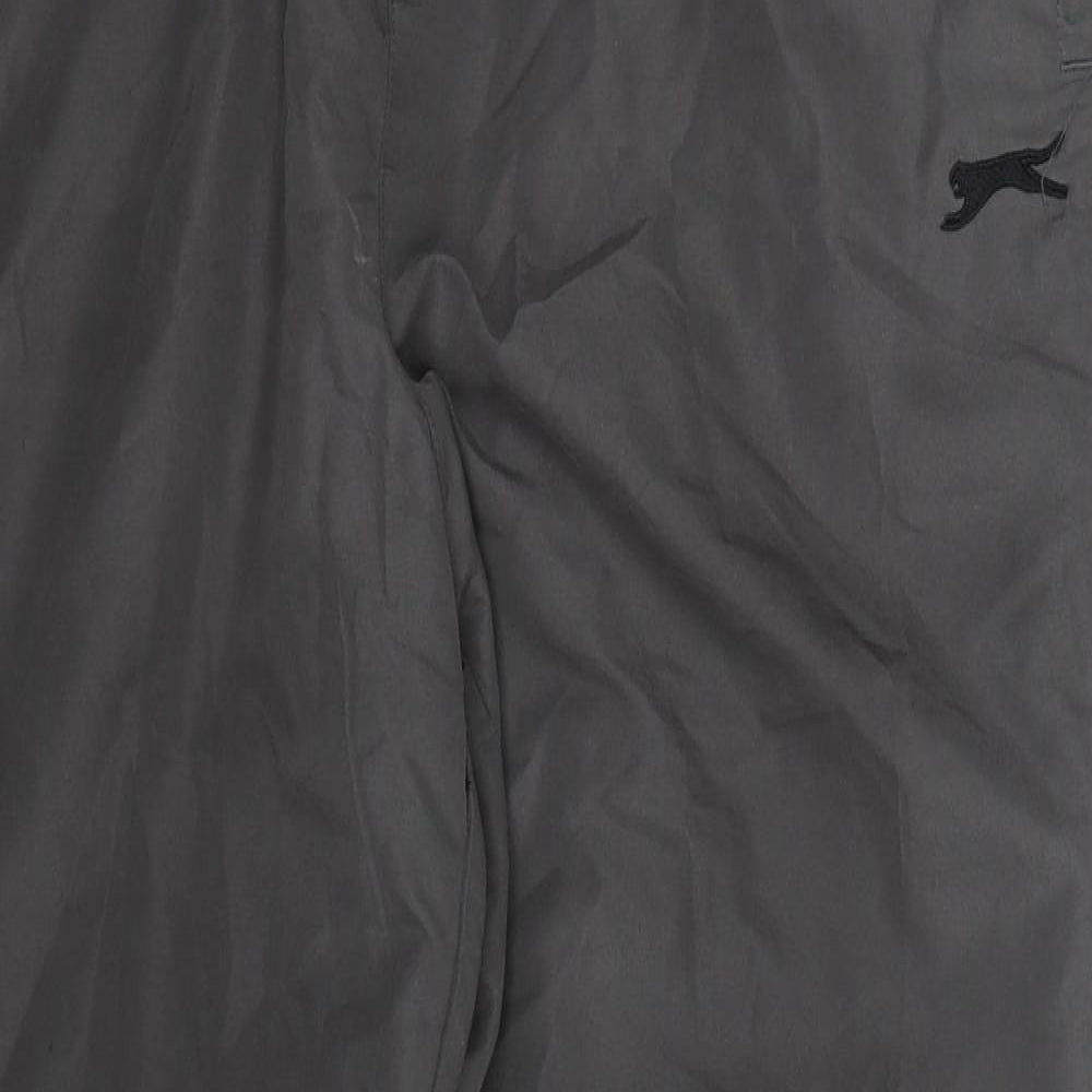 Slazenger Mens Grey   Track Pants Trousers Size XL L27 in