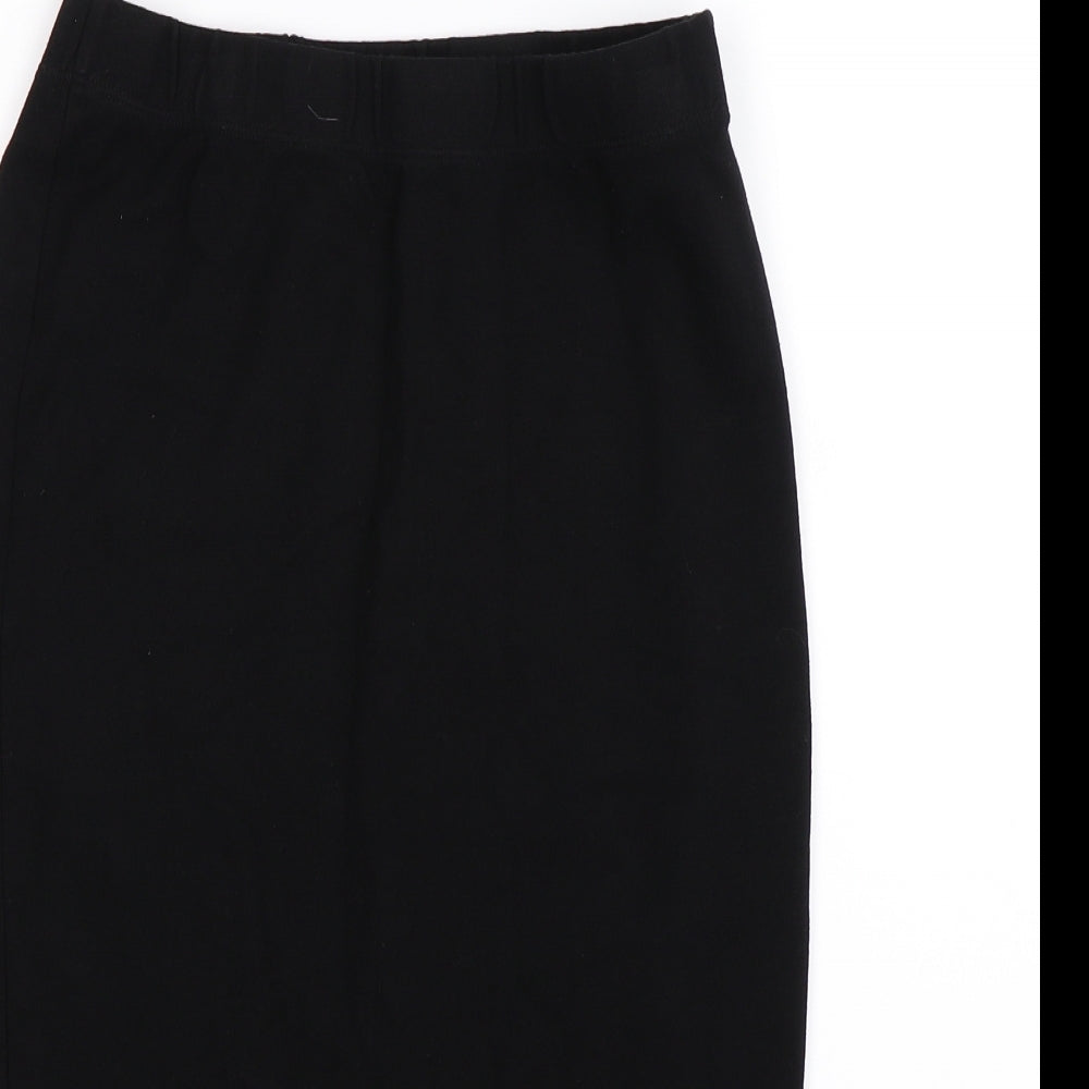 Wallis Womens Black   Straight & Pencil Skirt Size 10