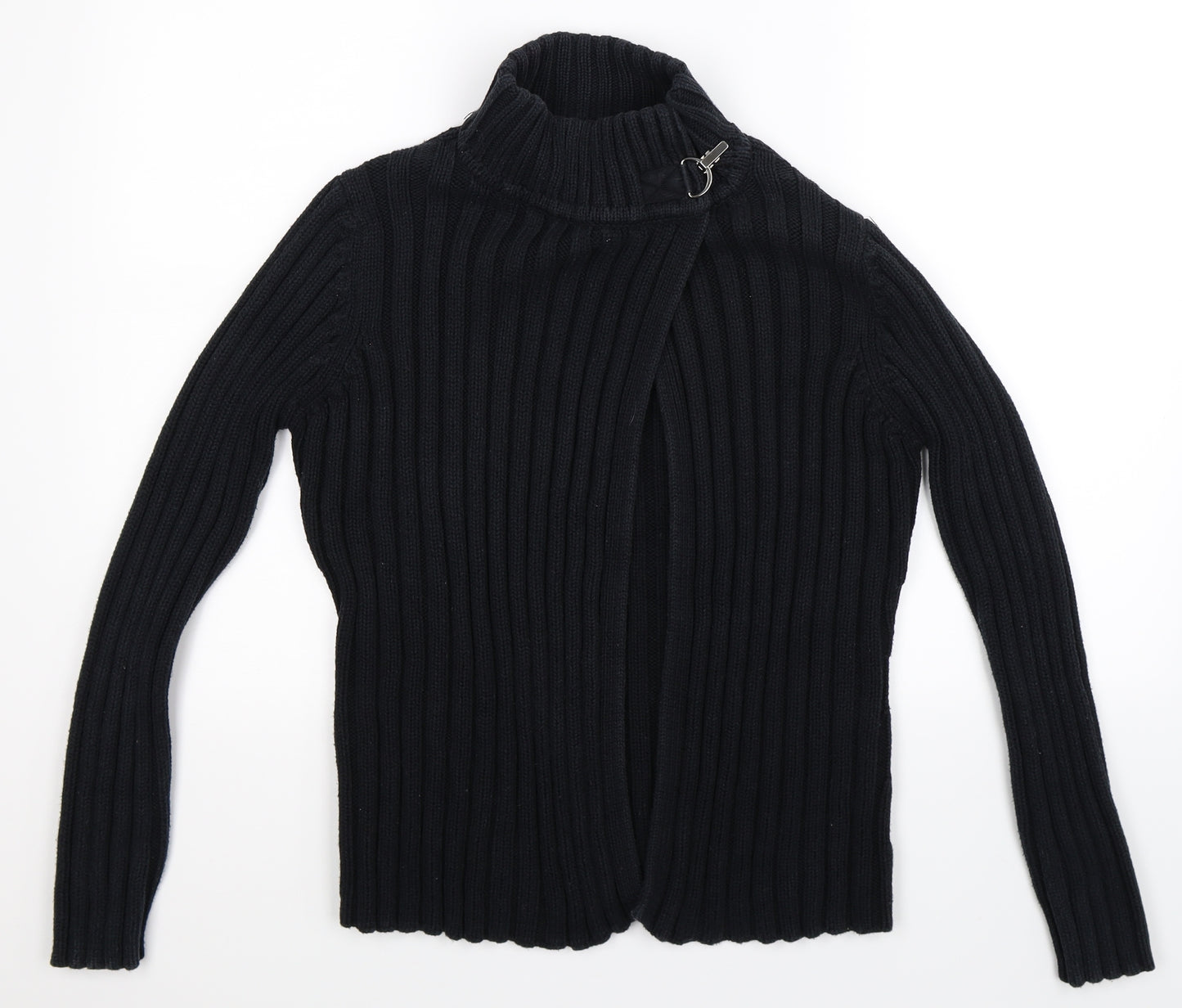 Marks and Spencer Womens Black  Knit Cardigan Jumper Size M