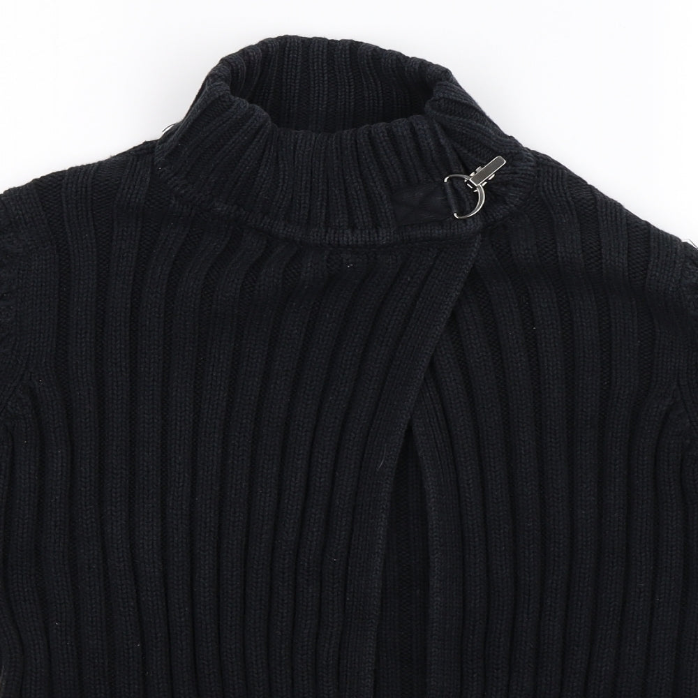 Marks and Spencer Womens Black  Knit Cardigan Jumper Size M