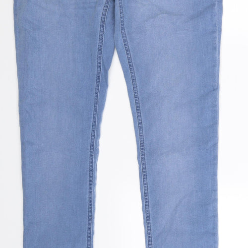 ASOS Womens Blue  Denim Skinny Jeans Size 10 L32 in