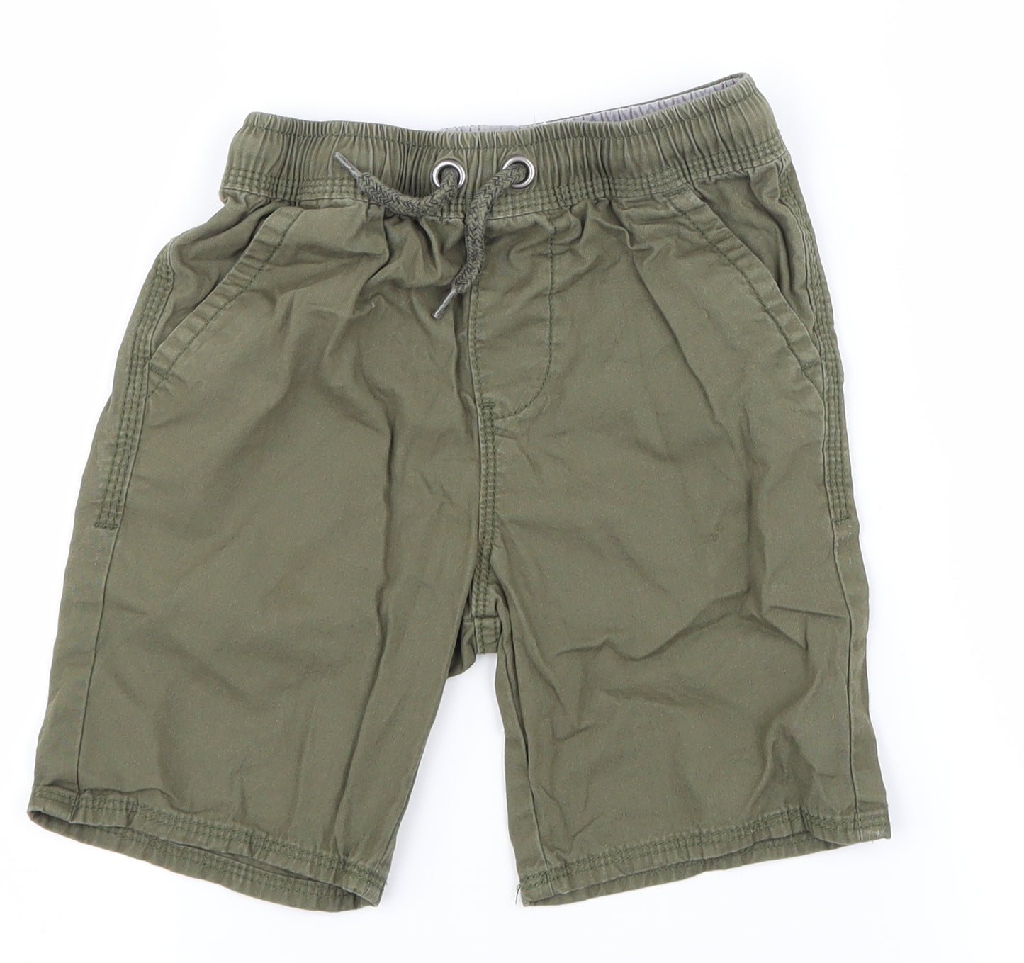 George Boys Green   Cargo Shorts Size 5-6 Years