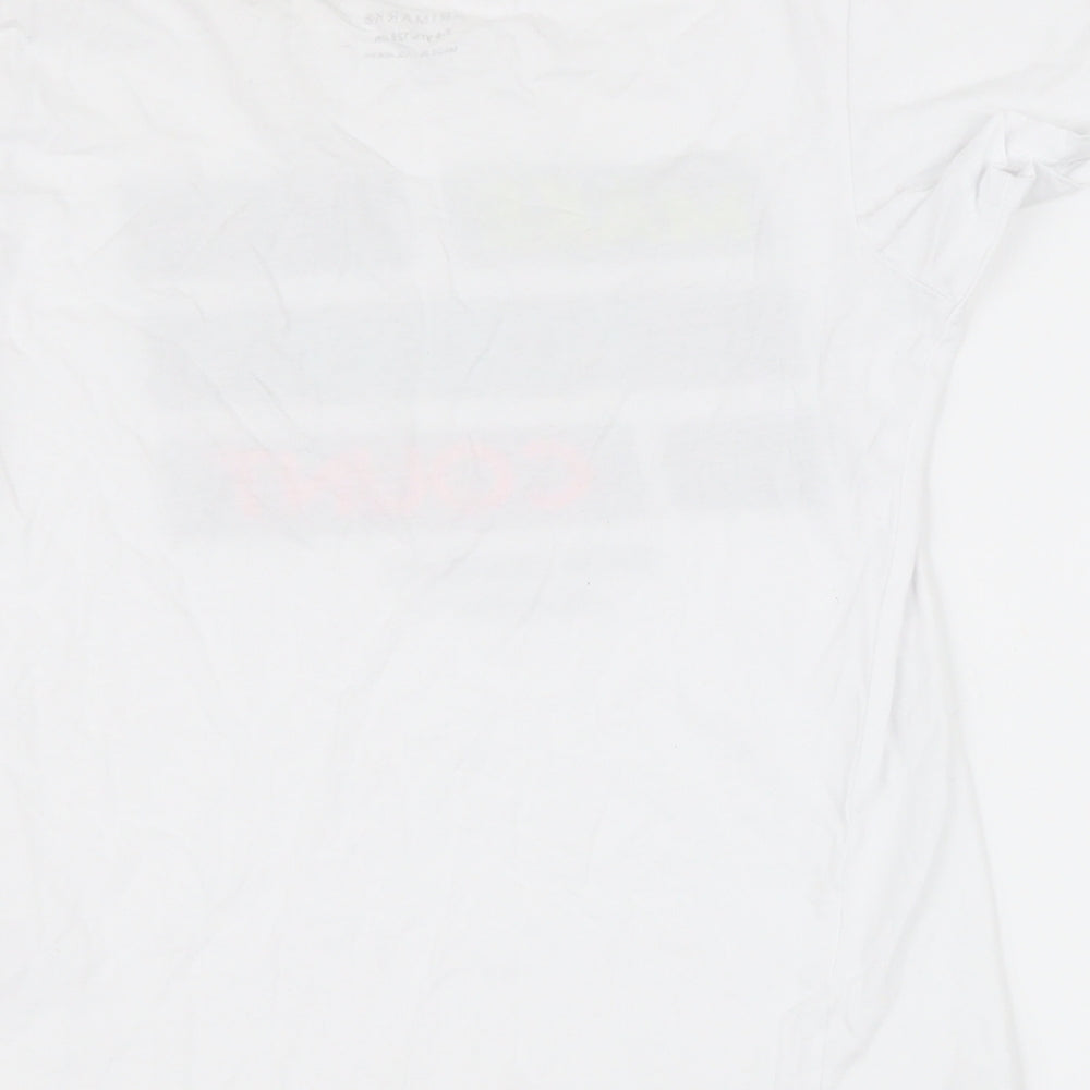 Primark Boys White   Basic T-Shirt Size 7-8 Years