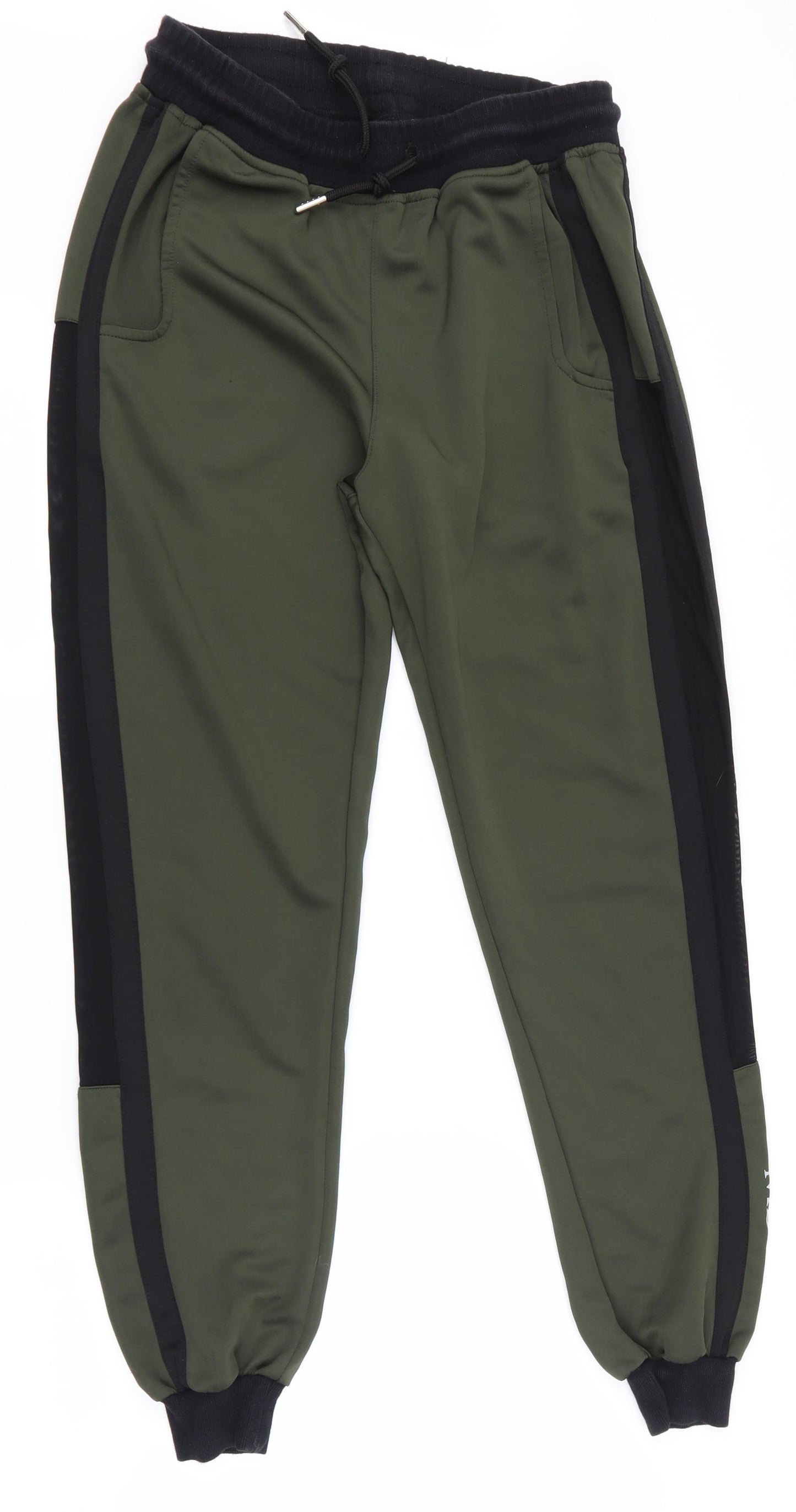 MANIRE DE VOIR Mens Green   Track Pants Trousers Size S