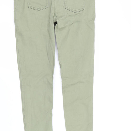 Primark Girls Green   Skinny Jeans Size 11-12 Years