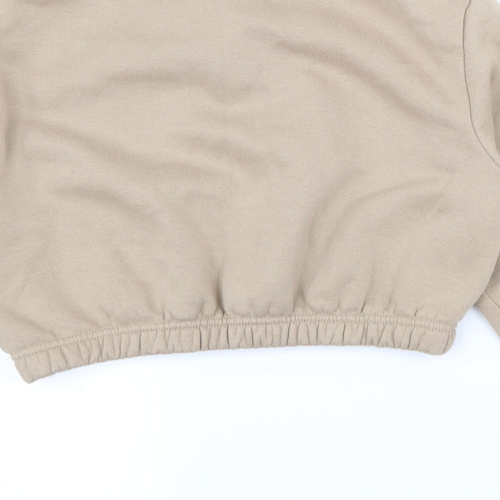 Boohoo Womens Beige   Pullover Jumper Size 8