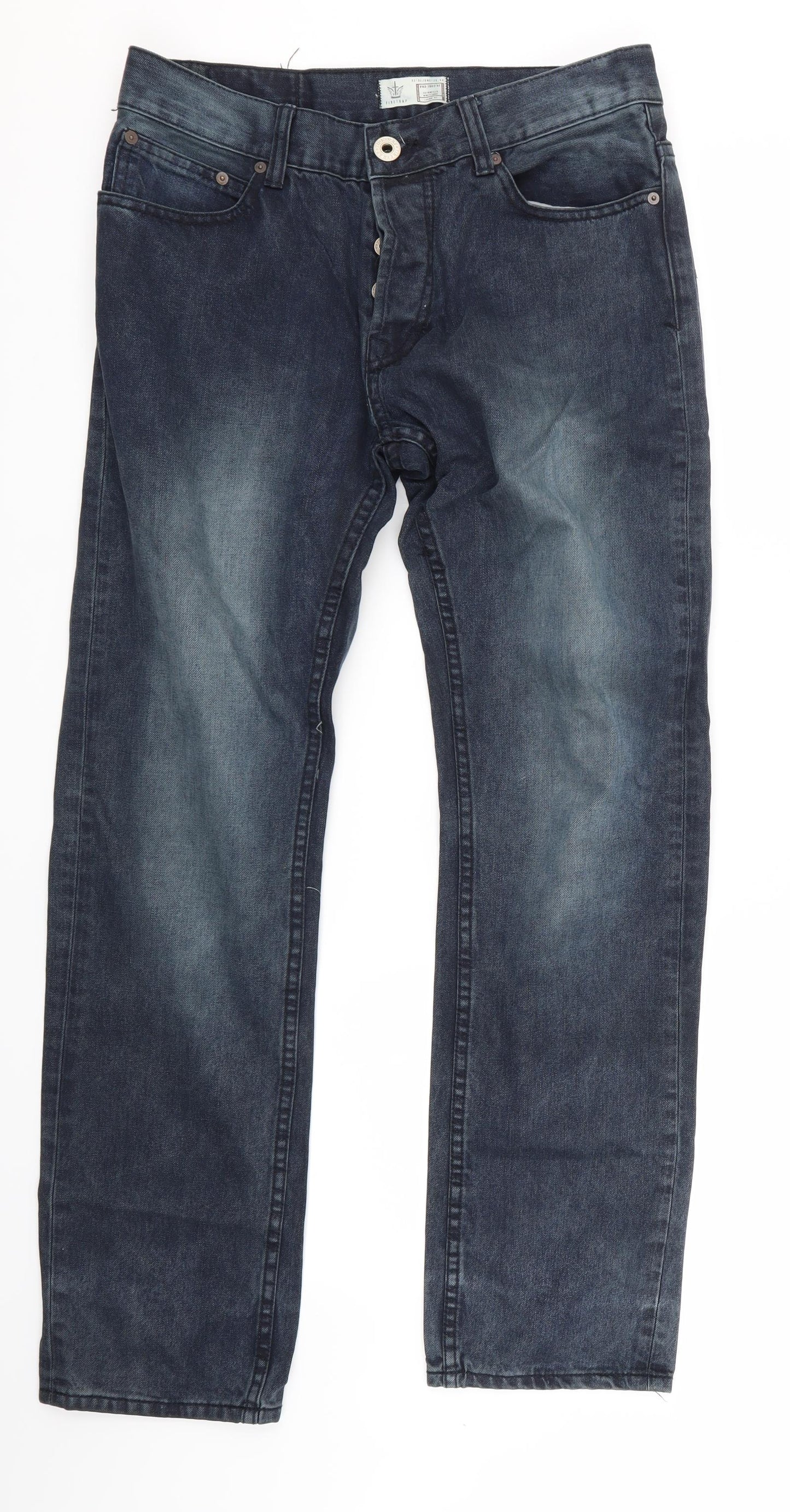 Firetrap Mens Blue   Straight Jeans Size 31 in