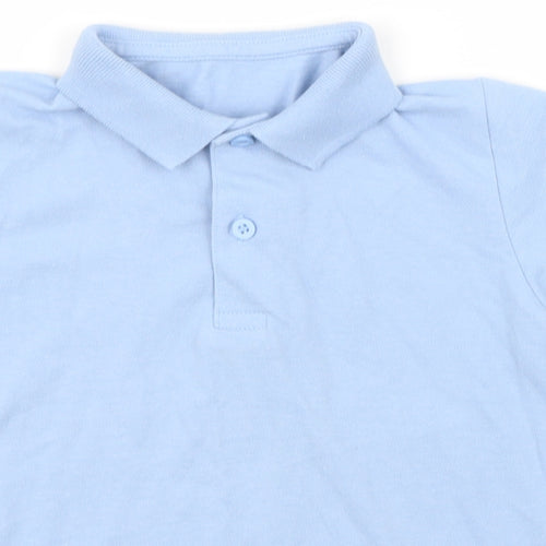 TU Boys Blue   Basic Button-Up Size 3XL