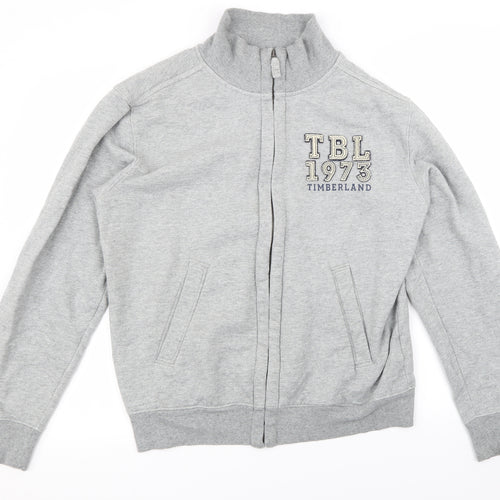 Timberland Mens Grey   Full Zip Jumper Size M