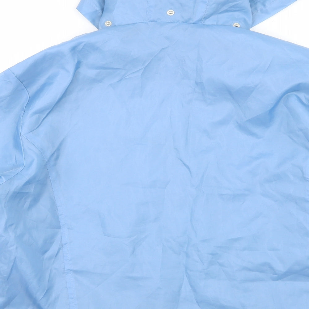 Neuville Womens Blue   Rain Coat Coat Size 14