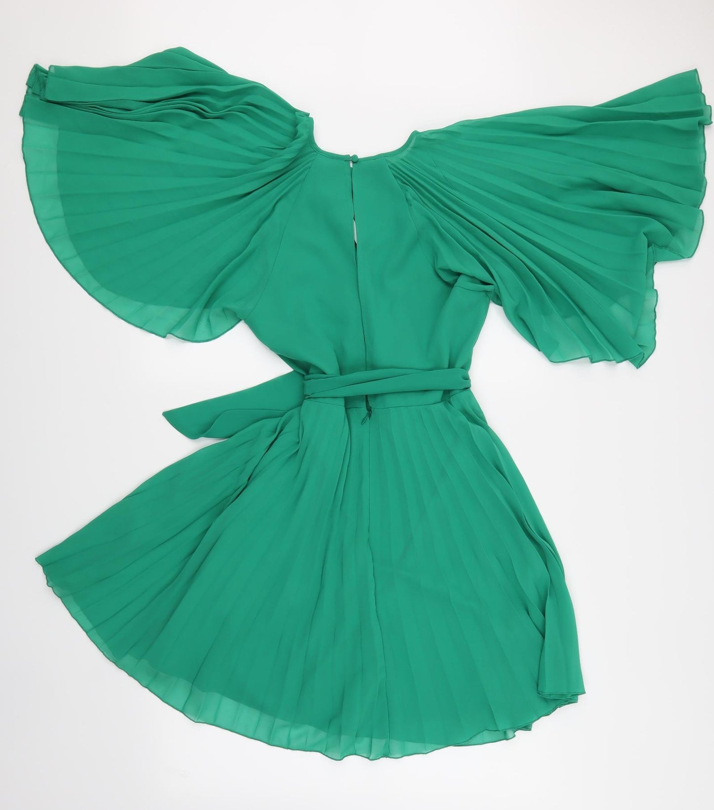 ASOS Womens Green   Skater Dress  Size 12