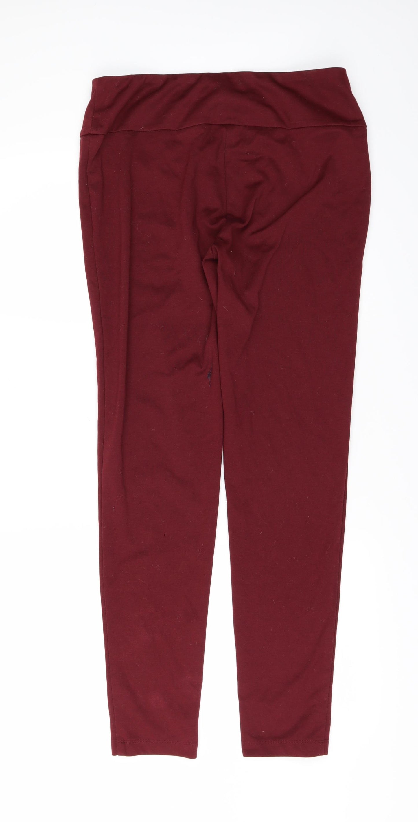 SOHO Womens Red   Jogger Leggings Size M L28 in