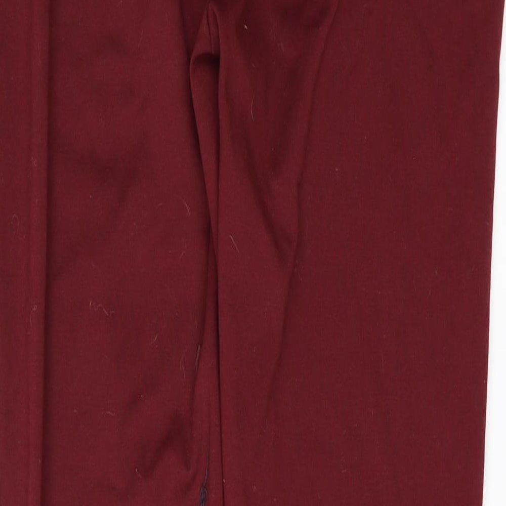 SOHO Womens Red   Jogger Leggings Size M L28 in