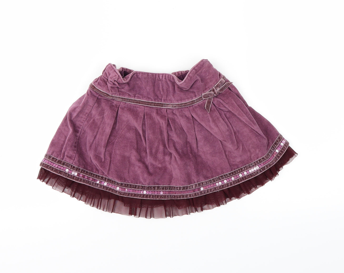 Cherokee Girls Purple   A-Line Skirt Size 2-3 Years