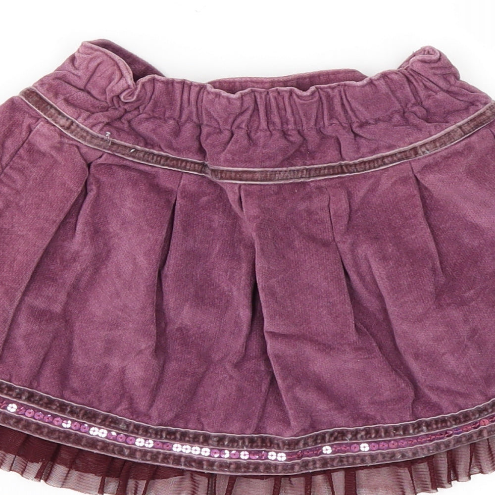 Cherokee Girls Purple   A-Line Skirt Size 2-3 Years
