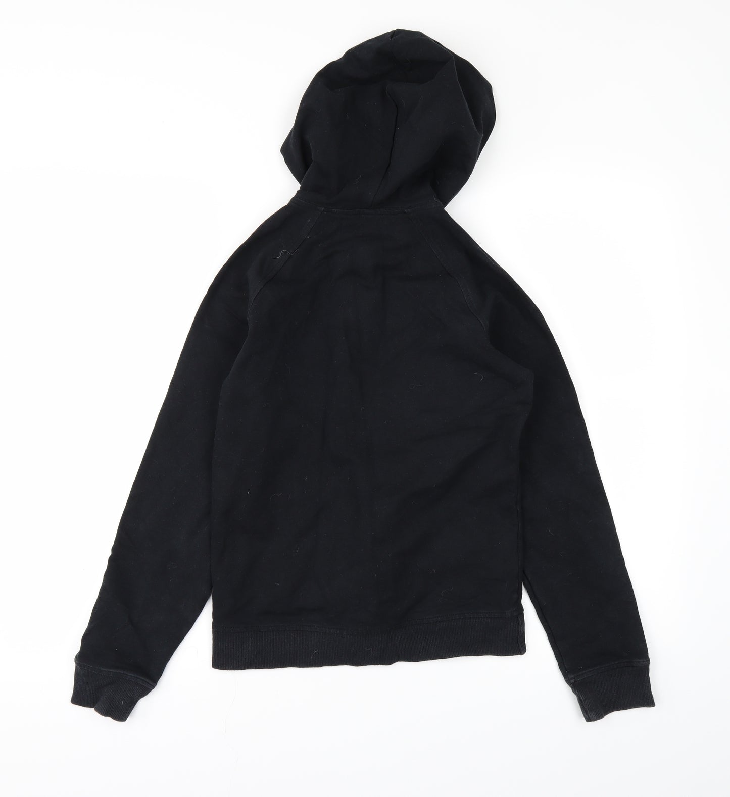 Marks and Spencer Womens Black   Full Zip Hoodie Size 8