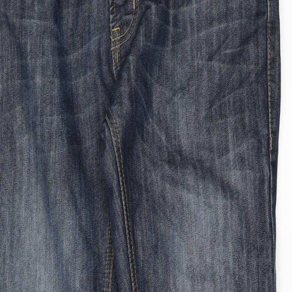 DenimCo Mens Blue   Bootcut Jeans Size 30 L30 in