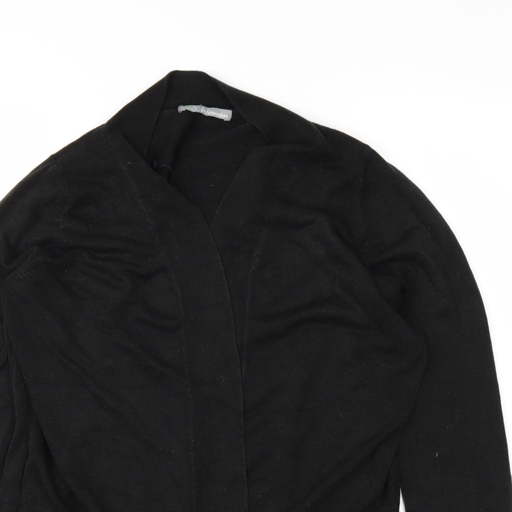 Marks and Spencer Womens Black   Cardigan Jumper Size 14