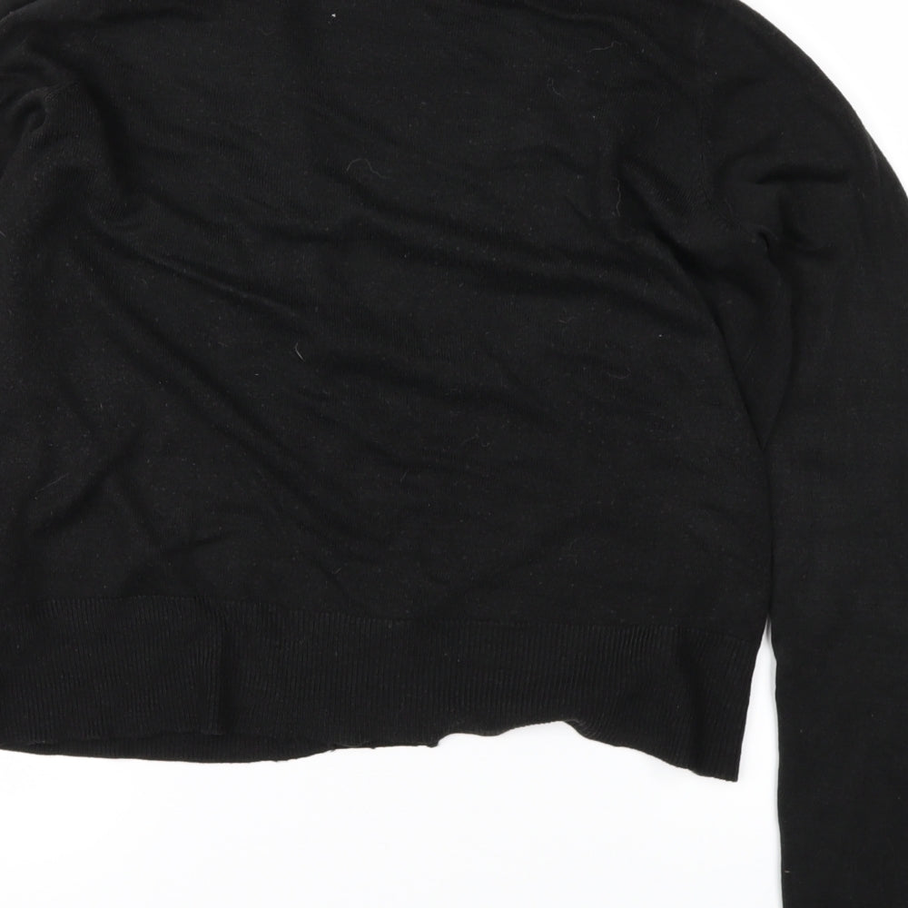 Marks and Spencer Womens Black   Cardigan Jumper Size 14