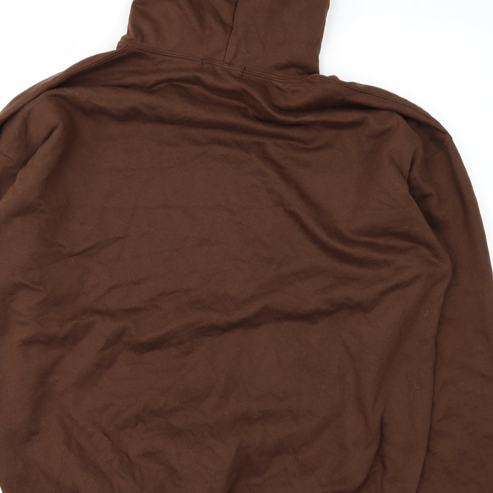 MISSREPRESENT Womens Brown   Pullover Hoodie Size 12