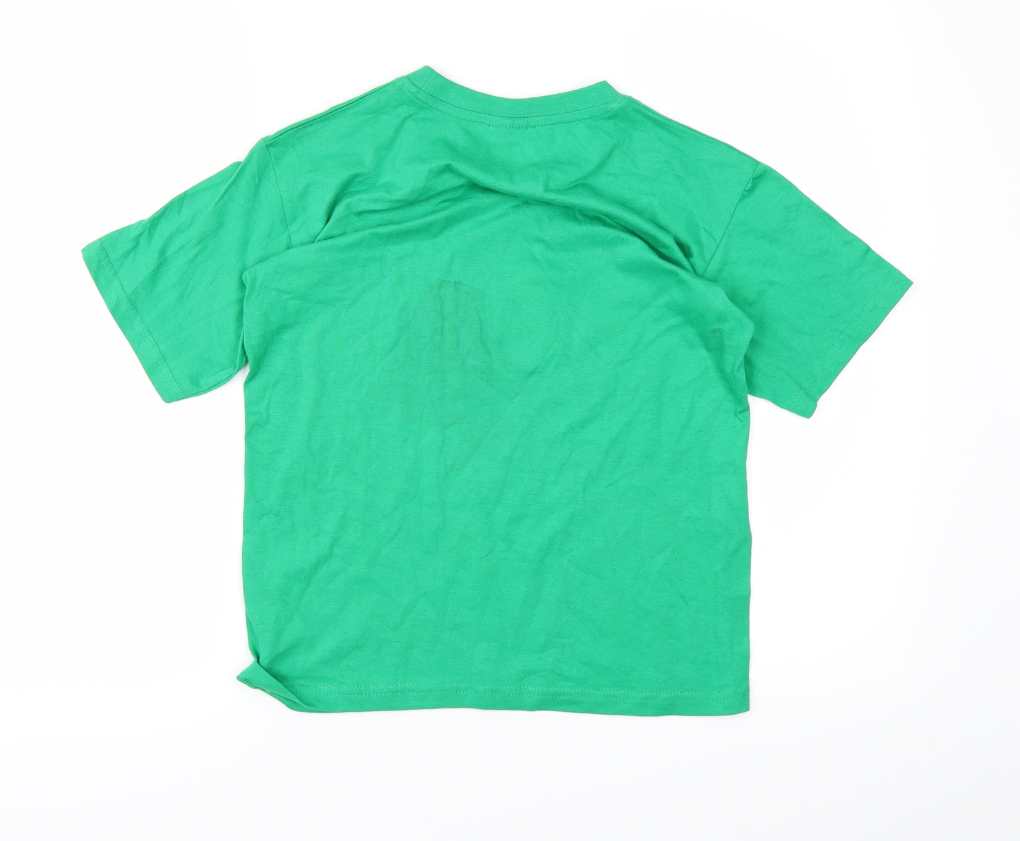 Portugal Boys Green   Basic T-Shirt Size 9-10 Years  - PORTUGAL