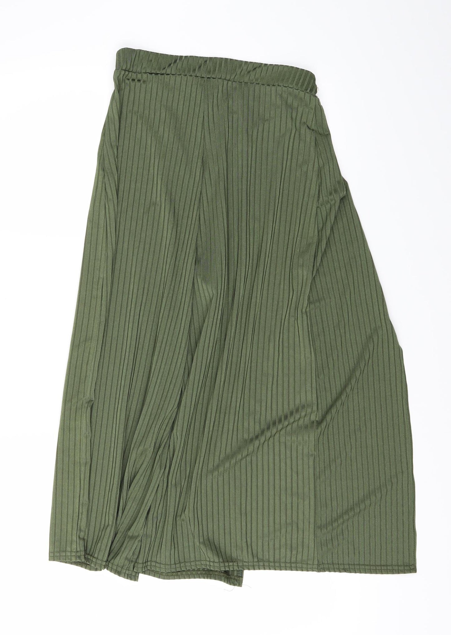 Preworn Womens Green   Trousers  Size 8 L20 in