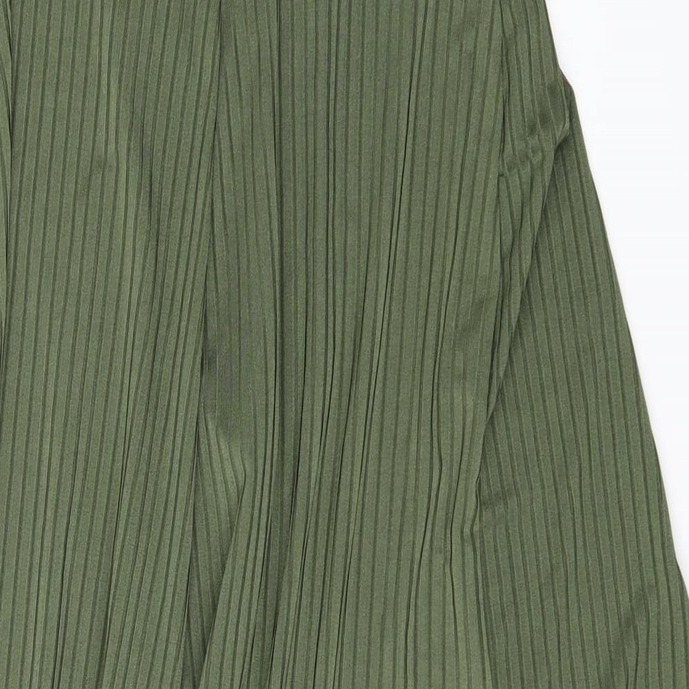 Preworn Womens Green   Trousers  Size 8 L20 in