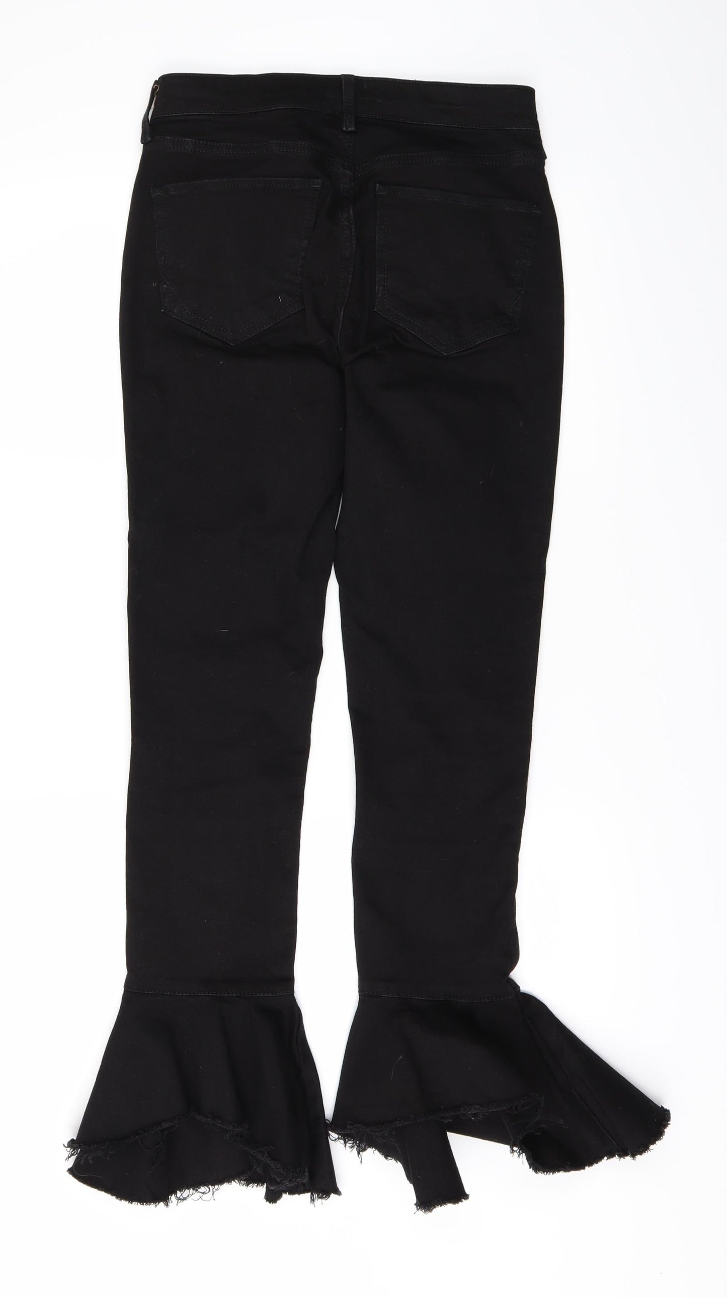 River Island Womens Black   Straight Jeans Size 10 L27 in
