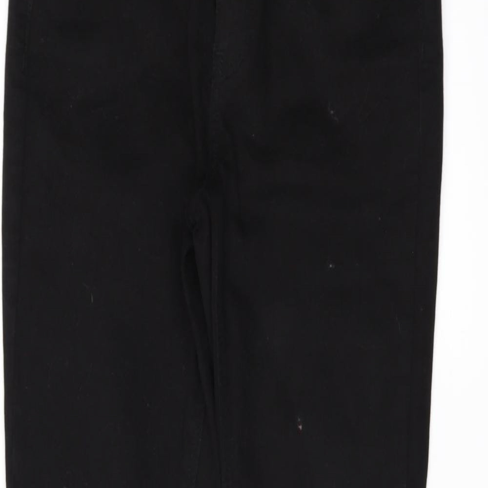 River Island Womens Black   Straight Jeans Size 10 L27 in
