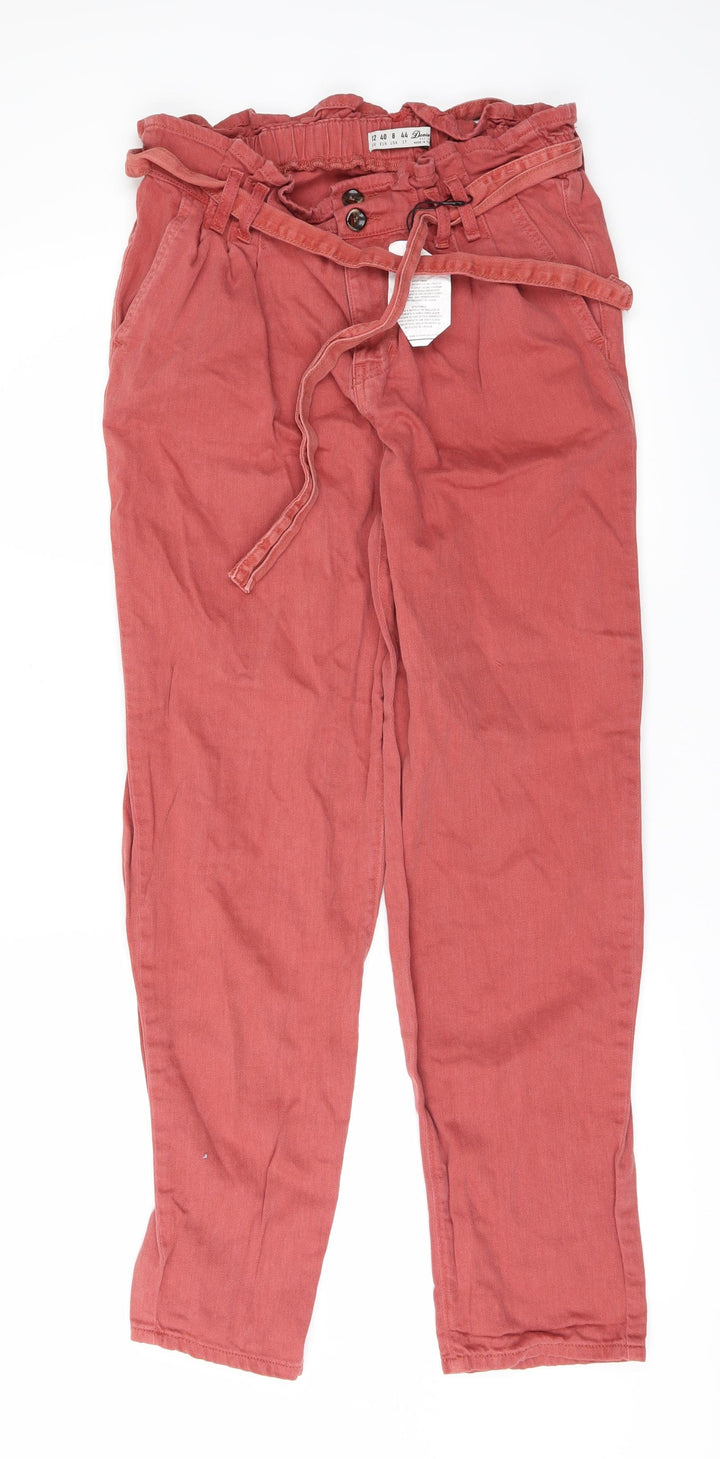 DenimCo Womens Red   Skinny Jeans Size 12 L27 in