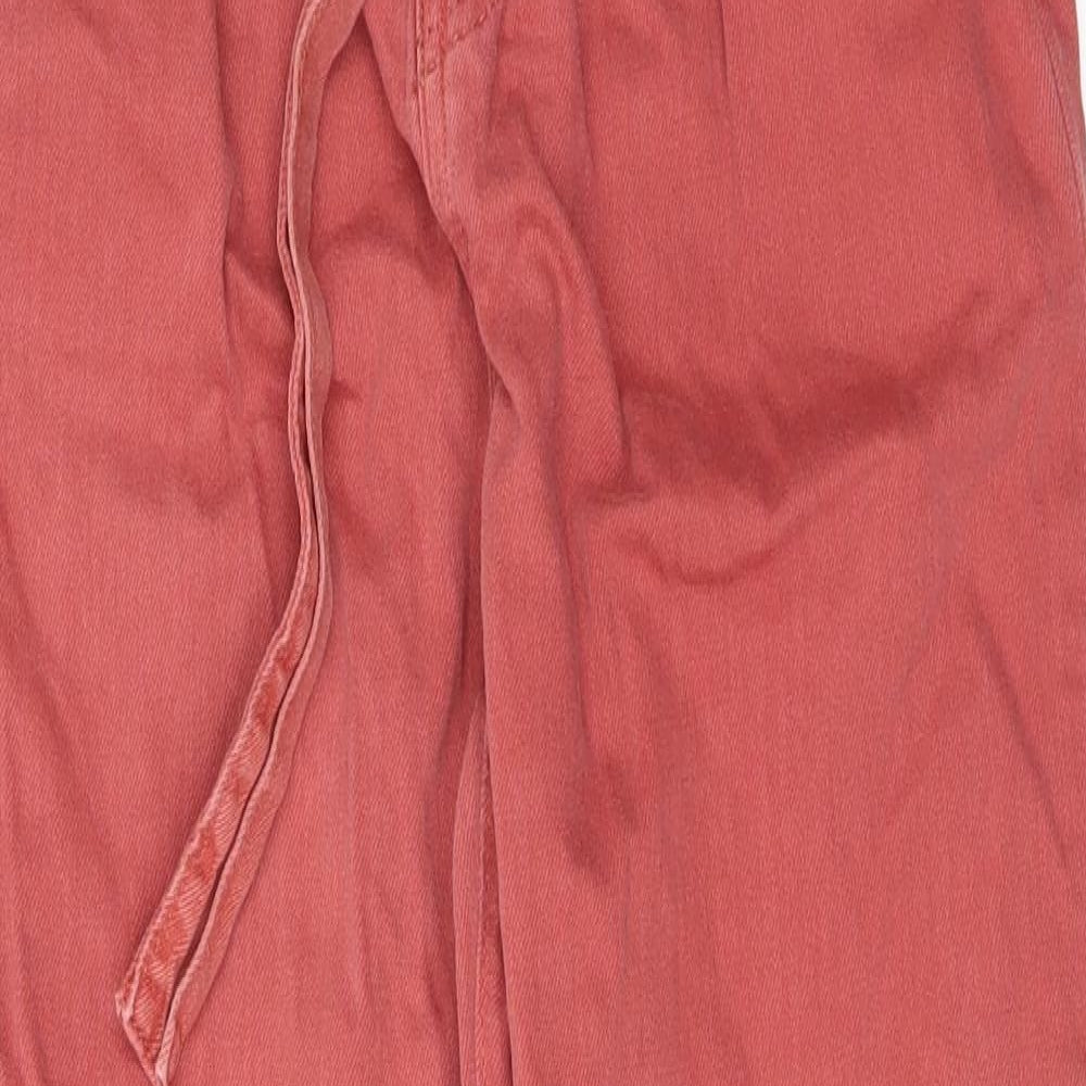 DenimCo Womens Red   Skinny Jeans Size 12 L27 in