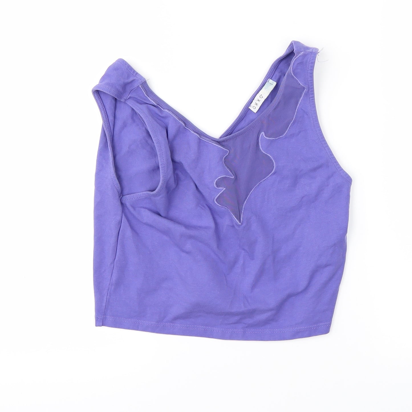 Oxxo Girls Purple   Basic T-Shirt Size L
