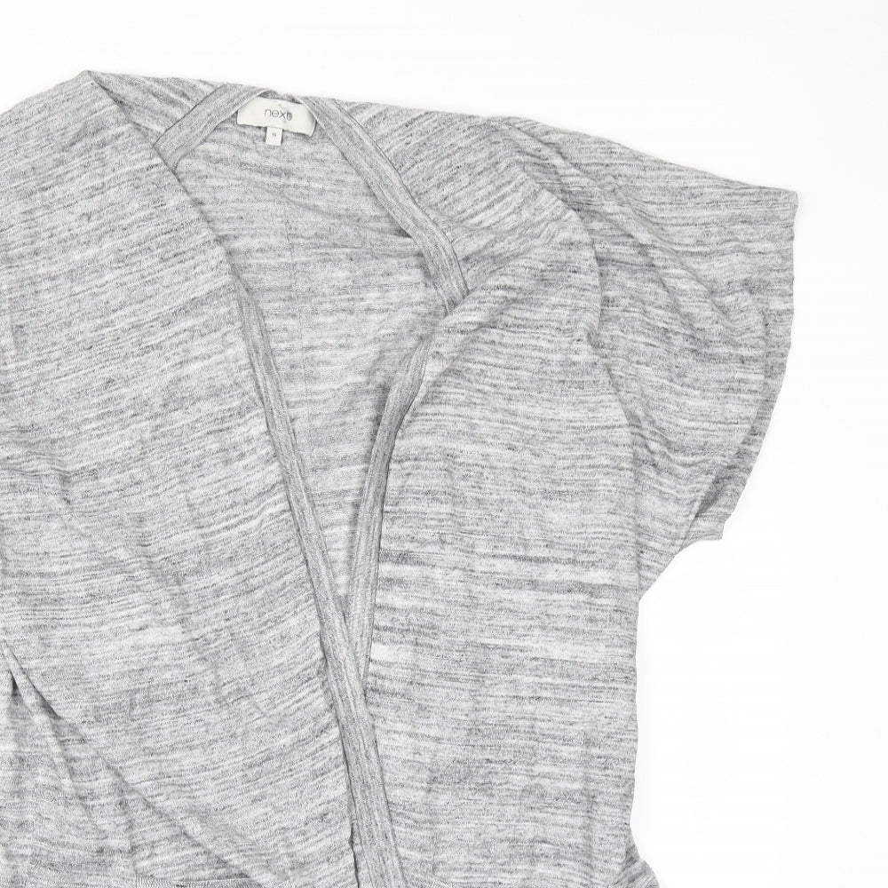 NEXT Womens Grey   Cardigan Jumper Size 16