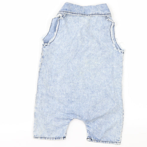 Preworn Baby Blue   Coverall One-Piece Size 18-24 Months
