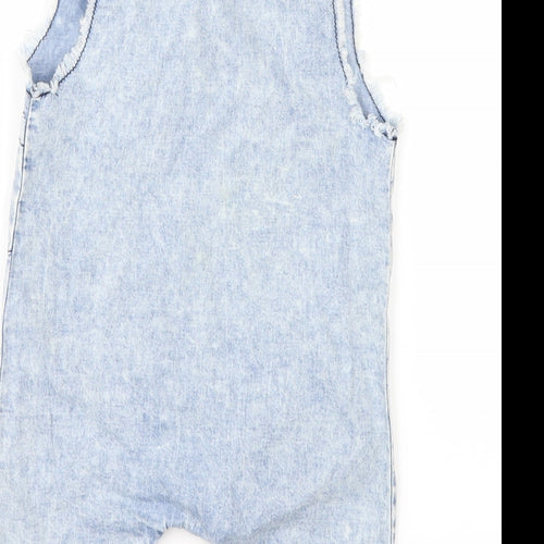 Preworn Baby Blue   Coverall One-Piece Size 18-24 Months