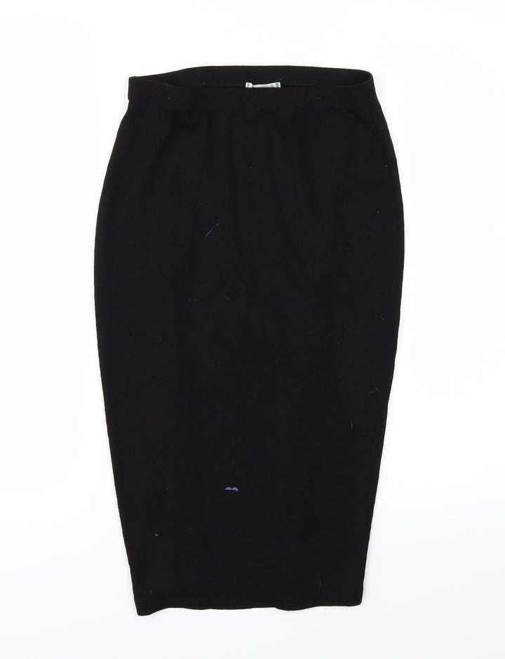 Bozzolo Womens Black   A-Line Skirt Size S