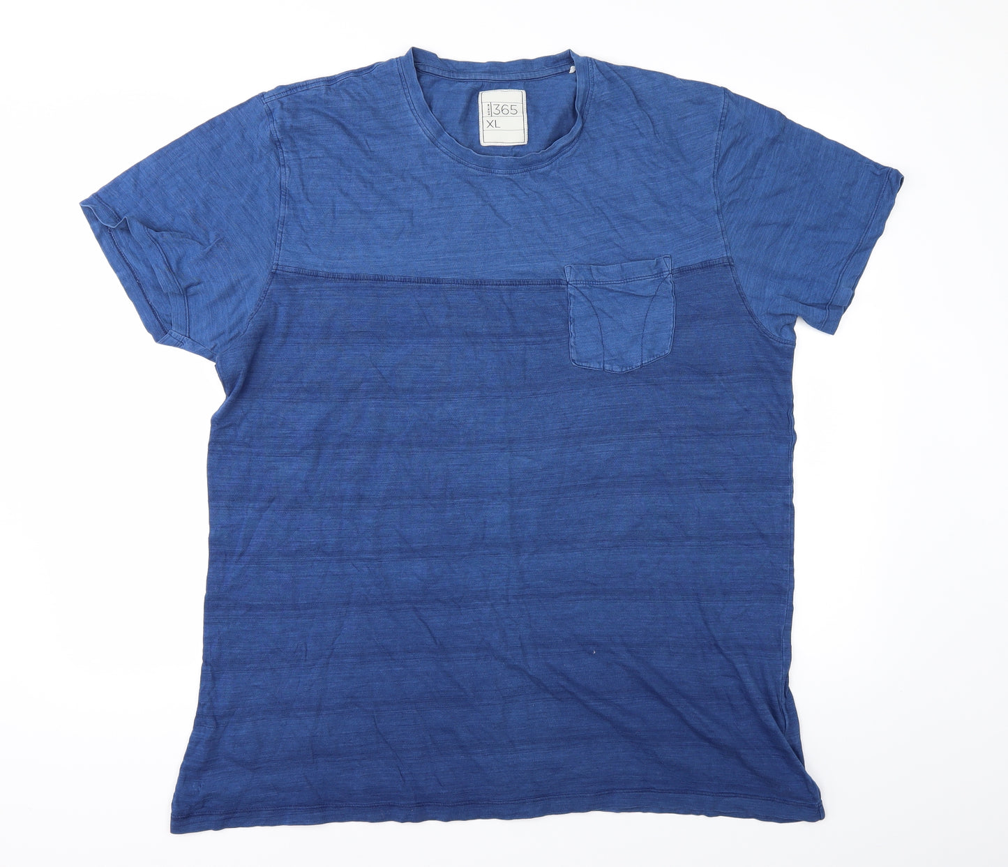 Preworn Mens Blue    T-Shirt Size XL