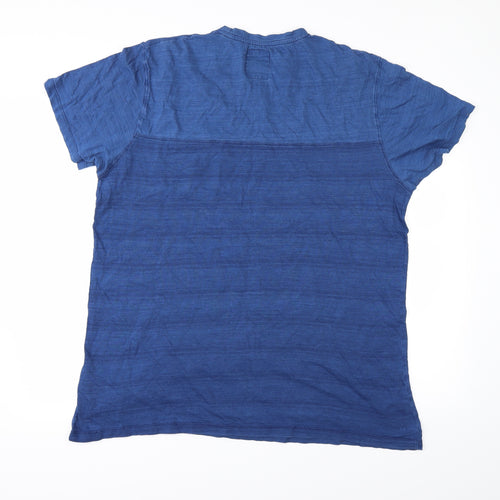 Preworn Mens Blue    T-Shirt Size XL
