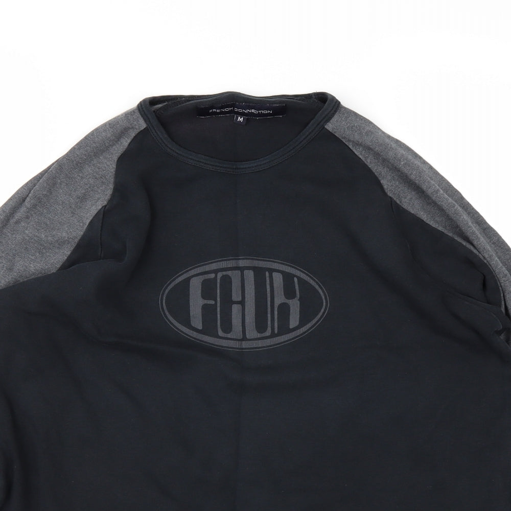French Connection Mens Blue   Pullover Jumper Size M