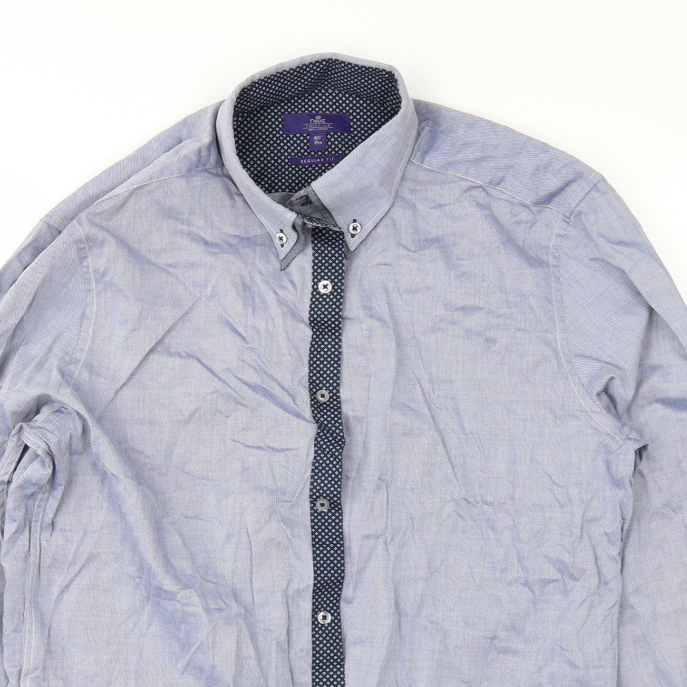 NEXT Mens Blue    Dress Shirt Size 15.5