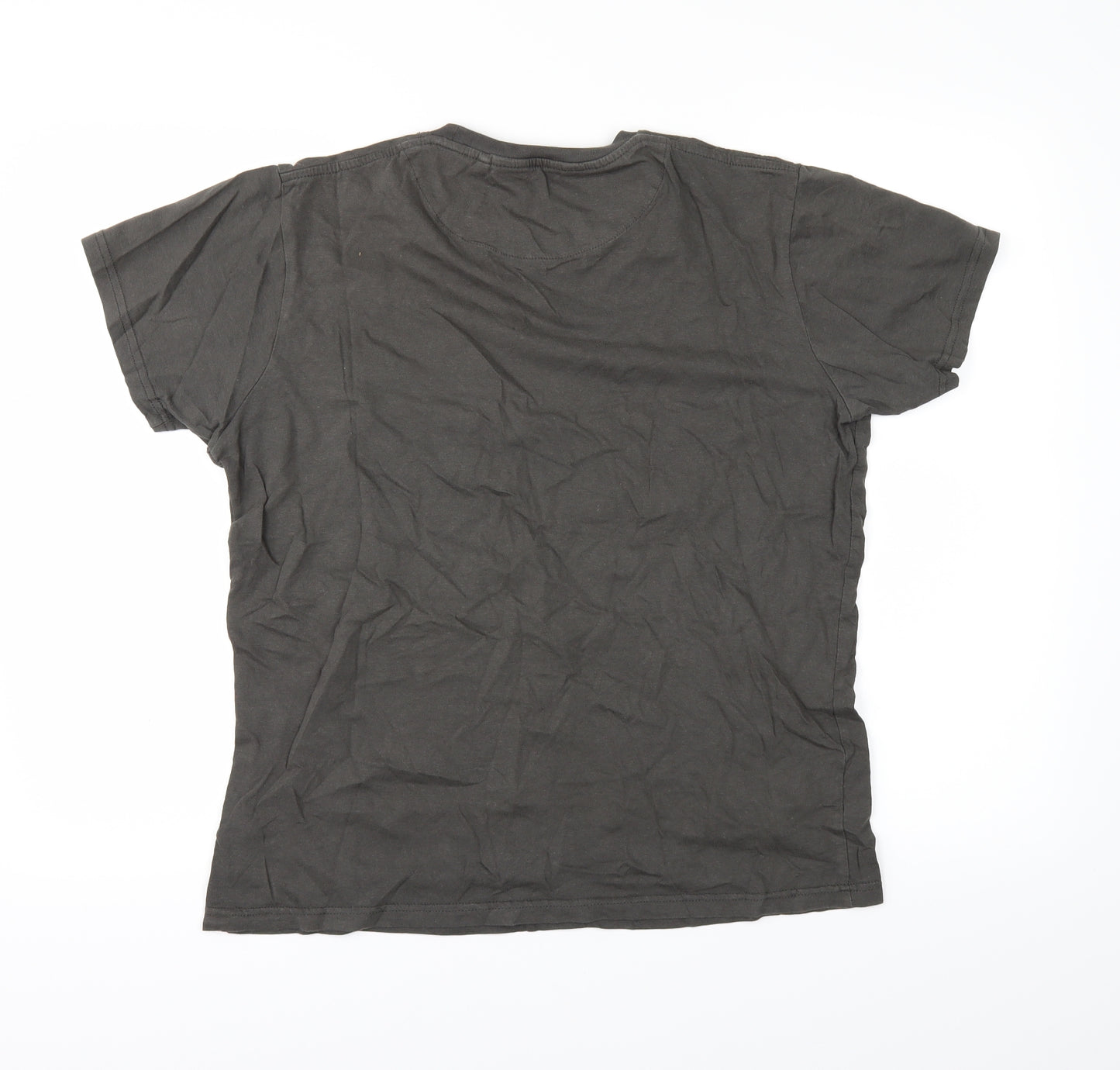 Cedar Wood State Mens Grey    T-Shirt Size M