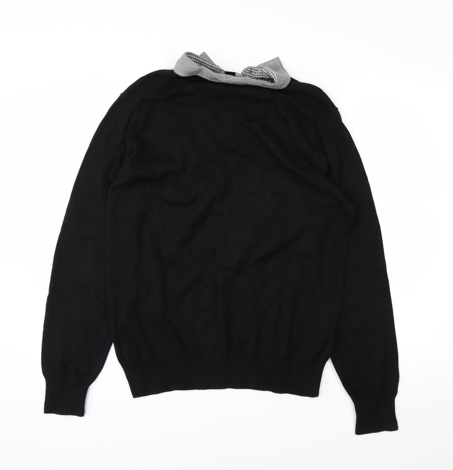 NEXT Mens Black   Pullover Jumper Size M