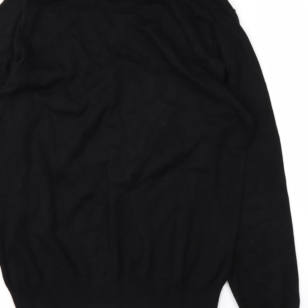NEXT Mens Black   Pullover Jumper Size M