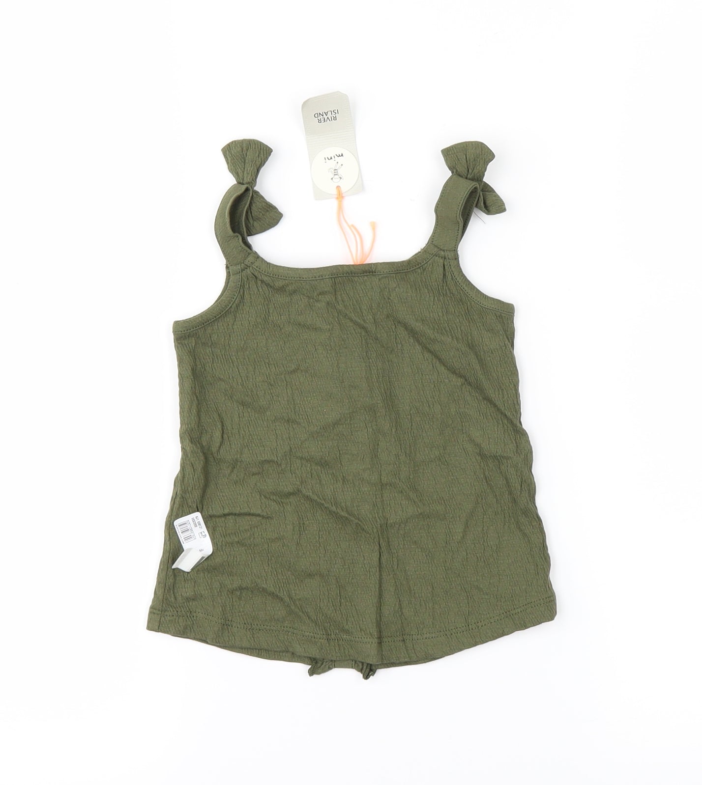 River Island Baby Green   Basic T-Shirt Size 6-9 Months