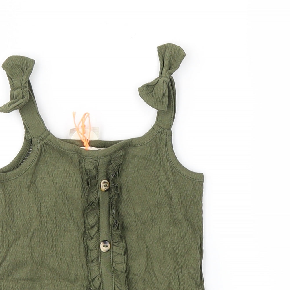 River Island Baby Green   Basic T-Shirt Size 6-9 Months