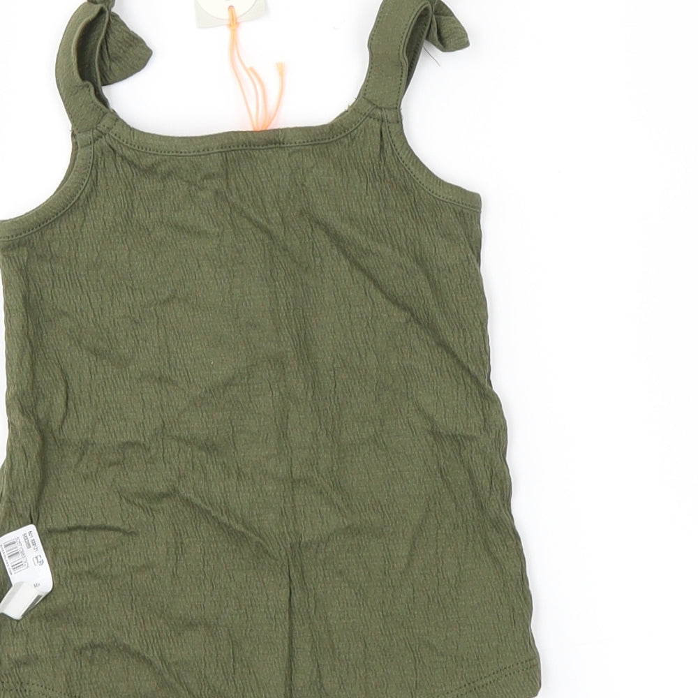 River Island Baby Green   Basic T-Shirt Size 6-9 Months