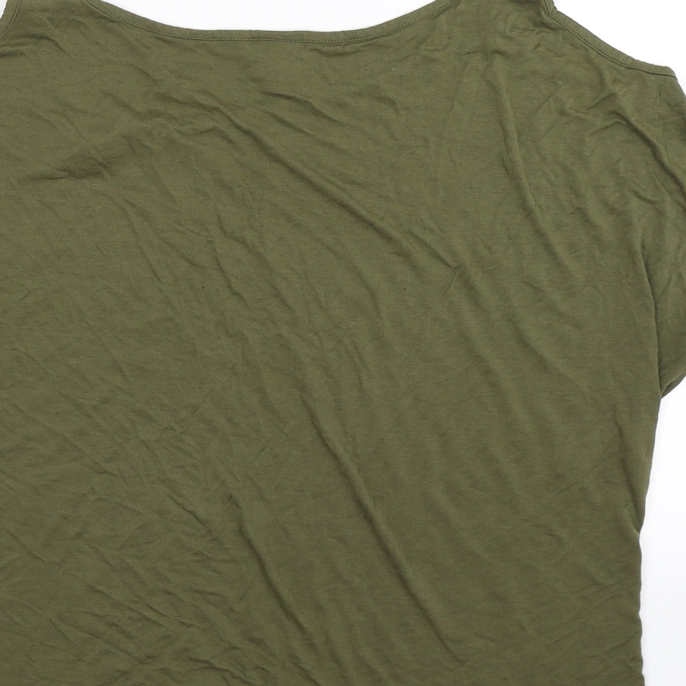 Bench Womens Green   Basic T-Shirt Size XL  - less monday more summer