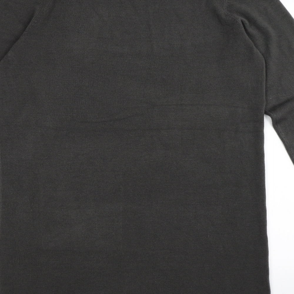 TU Womens Grey  Knit Jumper Dress  Size 16